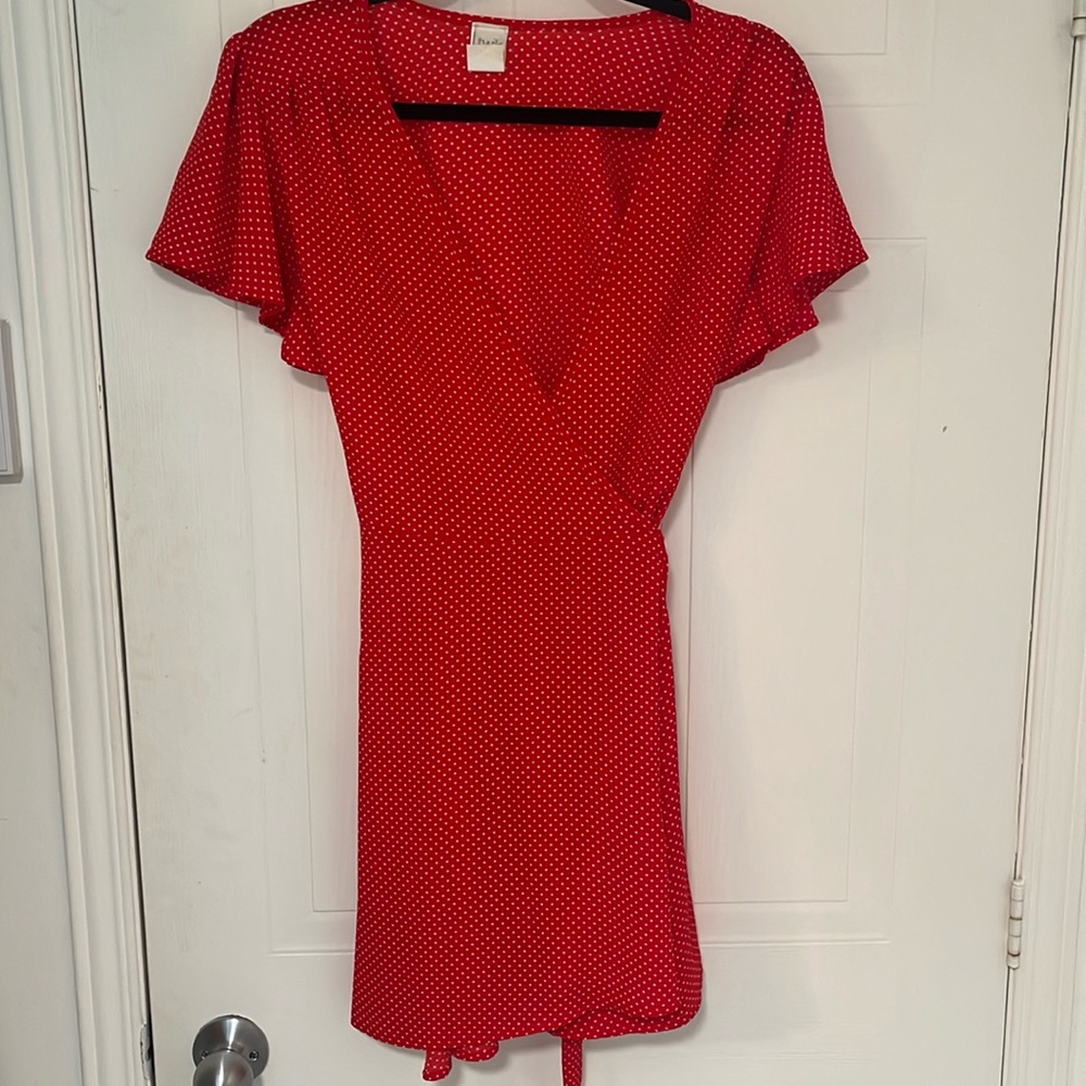 Wrap around dress